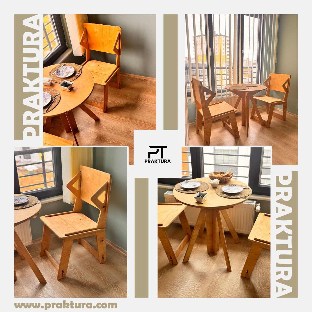 Bir diğer makalemizde aslında konuya defaatle bahsettik.

Konunun derin ve sempatik olması diyebilirsiniz veya mutfak ile alakalı konunun asla bitmeyecek olması da diyebilirsiniz. Tekrar bahsetmek boynumuzun borcu oldu adeta.
Bir diğer ismi ile çay seti  mobilyası.
Aslında bu isim algı olarak tam manası ile yerini bulamamak ile beraber toplumda misyonunu tam manasıyla doldurabilmektedir. Nitekim esnaf alışverişlerinden online mağazaların satış stratejilerine kadar hemen her yerde karşımıza ''çay seti'' imleci  çıkmaktadır. Bizim bu bağlamda tabiki ''doğrusu budur'' gibi bir yaklaşımımız yok, fakat bizim kahvaltı takımı mobilyaları veya mutfak masa takımı olarak adlandırdığımız literatürde de yeri artık belli olan imleç ile tanıtmak ve üretmek ile alakalı amaçlarımız bulunmaktadır. Yazımızın başlığında bulunan mutfak masa takımı görselimizi de bu nispette kullanmaktayız.
Bizim ev grubunda kullanımına sunduğumuz tüm mobilyalarımızda esas aldığımız husus: kullanım kolaylığı, dayanıklılık, sürdürülebilir tasarım, estetik ve ekonomik ürünlerdir. Keza mutfak masa takımımızda da önceliğimiz de tabiki budur. Nitekim mutfak da geçirilen zamanın kıymetini bilenlerdeniz. Akşam oturmalarının ve derin fikir fırtınalarının arenasıdır. Masa oyun sahasına da dönecek kahvaltı eşlikçisi de olacaktır tabi bu süreçte. 
Sürdürülebilir yapılarımız sayesinde sadece sandalye ve masadan ibaret ürün satın almıyorsunuz dolayısıyla! Bir yaşam tarzı satın alıyorsunuz. Bu demek değildir ki her deneyim her yaşam tarzı pahalı ve emek ile ulaşılır. HAYIR! Aksine bu basit, hızlı ve ekonomik olmalı mottosu ile tasarımlarımızı uygulamakta ve yaşama ekstra hız, basitlik katmaktayız.
PRAKTURA tüm girdiği ortamda farkını sadece malzeme kalitesi ve dayanıklılığı ile değil kendine has çizgisi ile sizi de bu deneyime ortak ederek sizi siz gibi hissettirmek ile görevlendirmiştir kendini.
Tüm mobilyalarımızı kendi içinde konsept yaparak kendi takımınızı oluşturacağınız gibi var olan konseptlerden de yararlanabilirsiniz.

PRAKTURA YUVANIZA İYİ GELECEK...