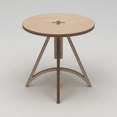 RUSTICA Rustik Tasarım Bahçe ve Balkon Sehpası, Kahve ve Oturma Odası İçin Yemek Masası, Oturma Odası İçin Dergilik