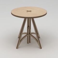 RUSTICA Rustik Tasarım Bahçe ve Balkon Sehpası, Kahve ve Oturma Odası İçin Yemek Masası, Oturma Odası İçin Dergilik