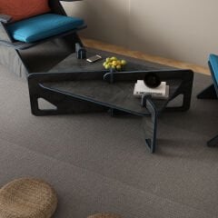 CRAFT BERJER VE ORTA SEHPA-SİYAH AHŞAP