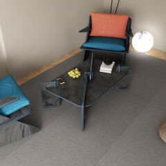 CRAFT BERJER VE ORTA SEHPA-SİYAH AHŞAP