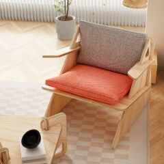 CRAFT BERJER VE ORTA SEHPA-DOĞAL AHŞAP