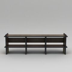 PRAKTURA-UMBRA Tv Ünitesi Salon, Oturma Odası, Sade, Modüler, Doğal, Ahşap, Kontrplak, Kayın, Huş